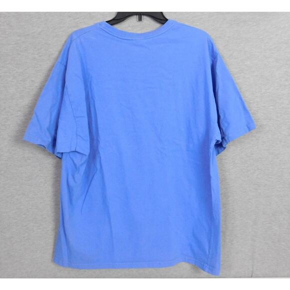 Acapulco Women T Shirt XL Blue Embroidered Dolphins Short Sleeve Lolas - Picture 4 of 6